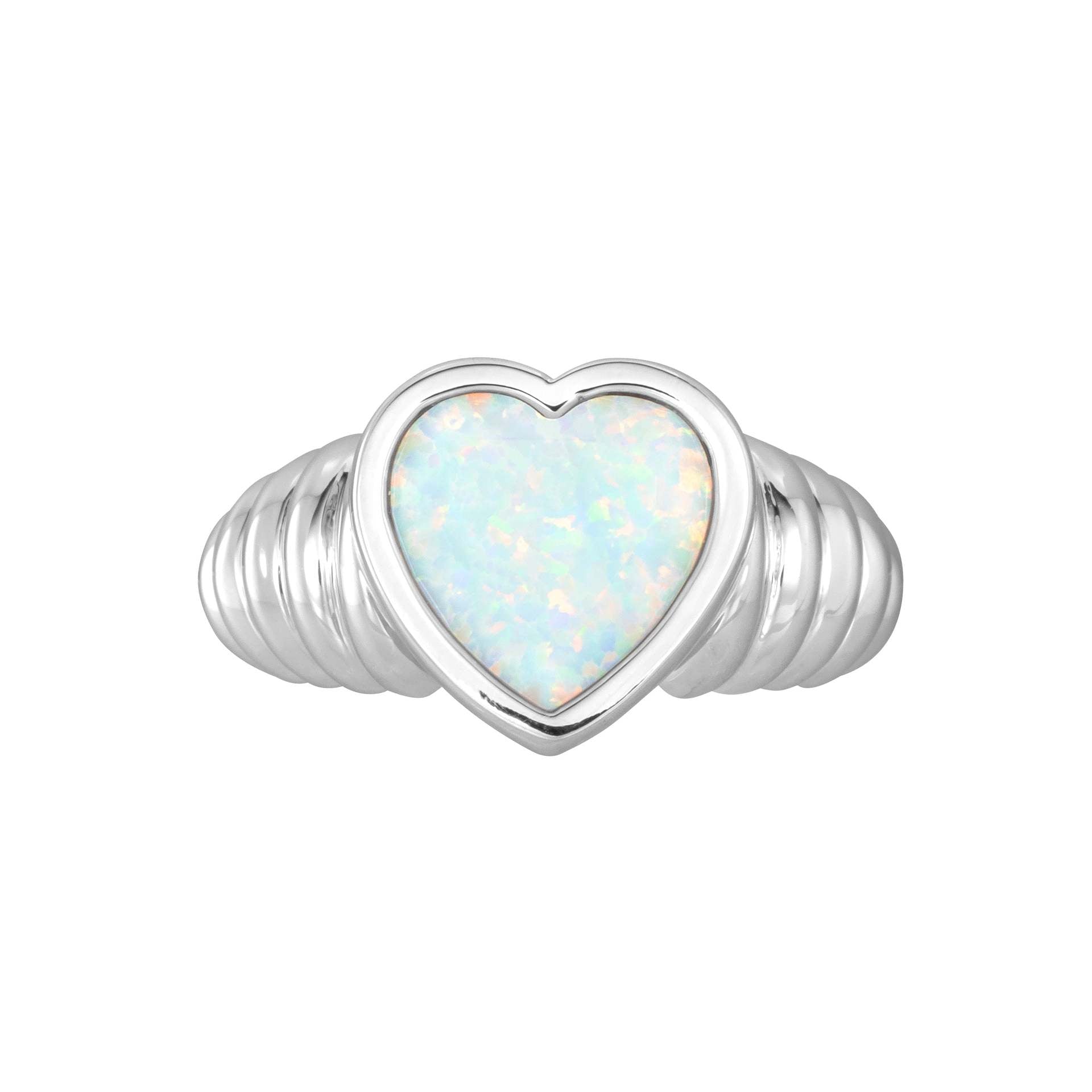 Wholesale Love Heart Copper Plated Real Gold Ring